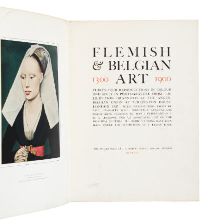 Paul Lambotte et al.: Flemish & Belgian Art, 1300-1900... , 1927