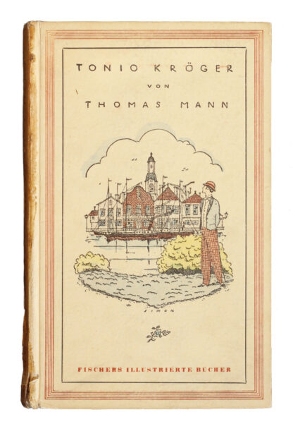 Thomas Mann: Tonio Kröger, 1923 - first separate edition, inscribed