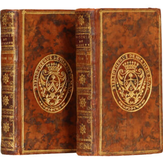 Antonio Solís y Ribadeneyra: Histoire de la conqueste du Mexique..., 1714 - contemporary French armorial binding