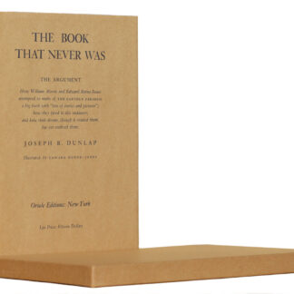 J.R. Dunlap: The Book that Never Was … William Morris … Edward Burne-Jones, 1971