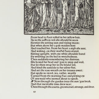 William Morris: The Story of Cupid and Psyche…, 1974